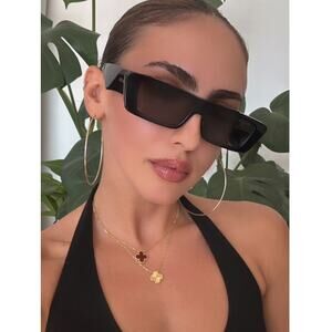 NEW Gucci GG1331S Black Polairzed Slim Unisex Sunglasses